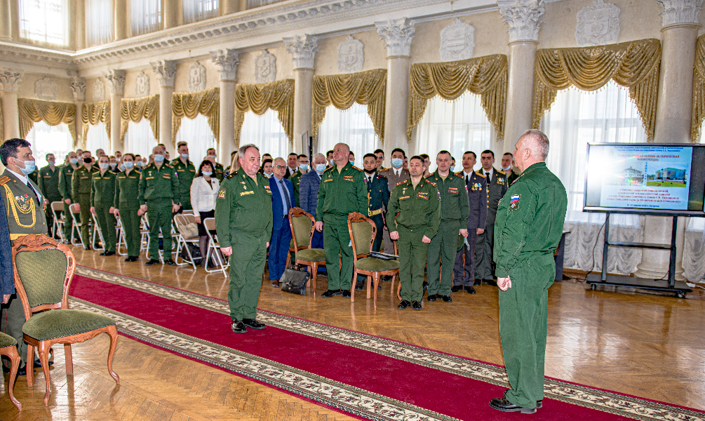 На базе музея проходит  Международная конференция к юбилею военной академии РХБ защиты