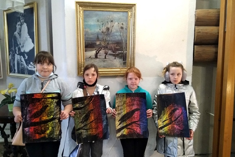 Музейно-образовательное занятие «Алексей Кондратьевич Саврасов и его картина «Грачи прилетели»