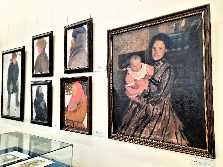 Потомки Кустодиева предоставили Костромскому музею-заповеднику портрет жены великого художника