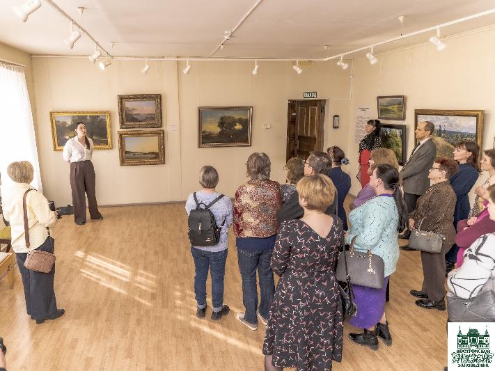 В Солигаличском филиале открылась выставка шедевров русского пейзажа 