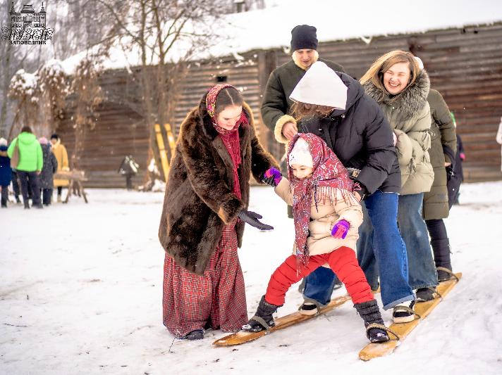 Празднование «Широкой Масленицы» в Костромском музее-заповеднике: фотоотчёт