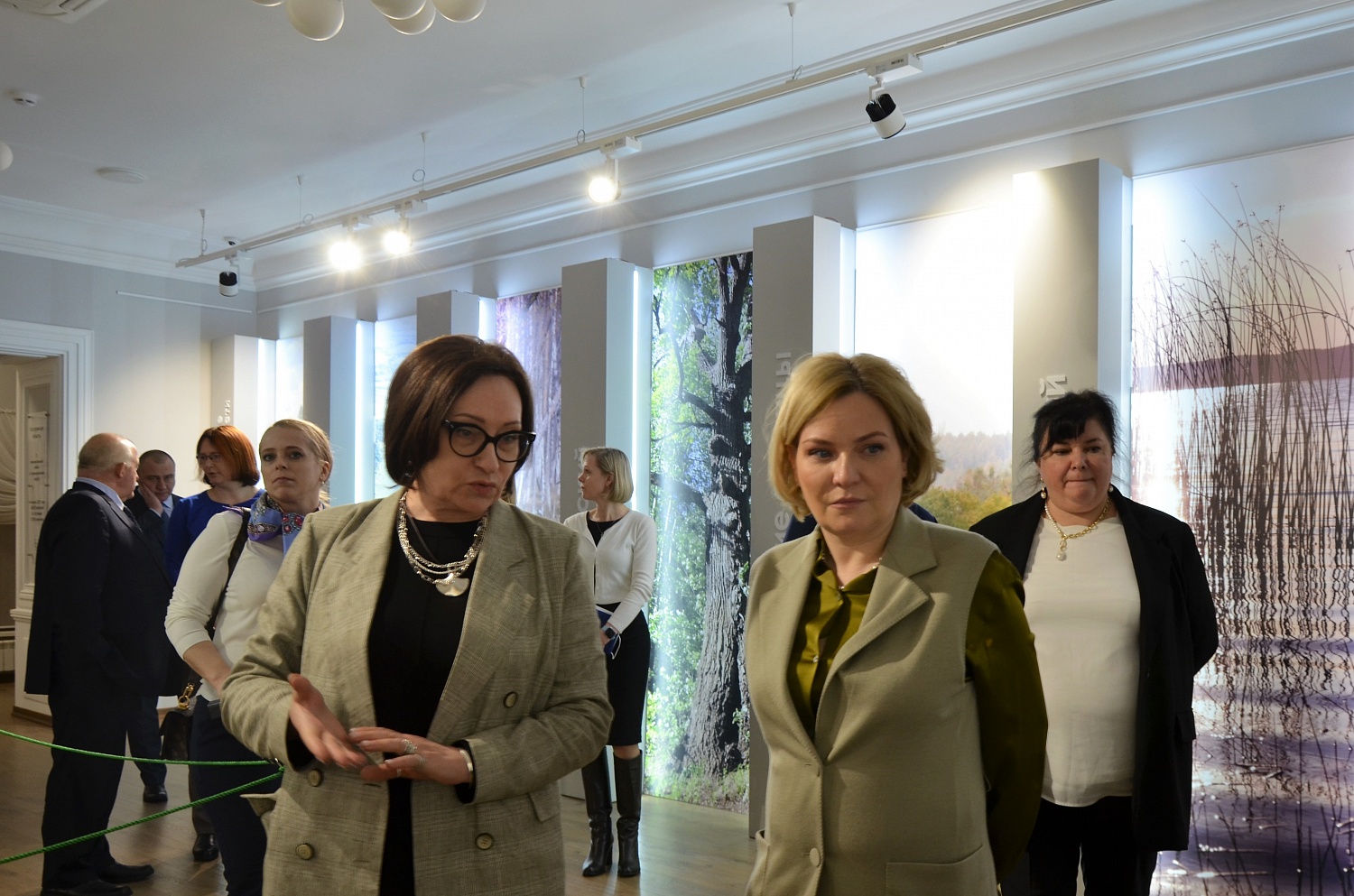 Министр культуры РФ высоко оценила обновлённый отдел природы Костромского музея-заповедника