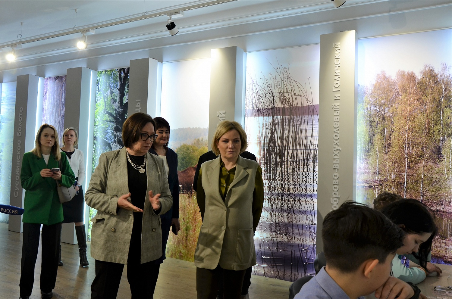 Министр культуры РФ высоко оценила обновлённый отдел природы Костромского музея-заповедника