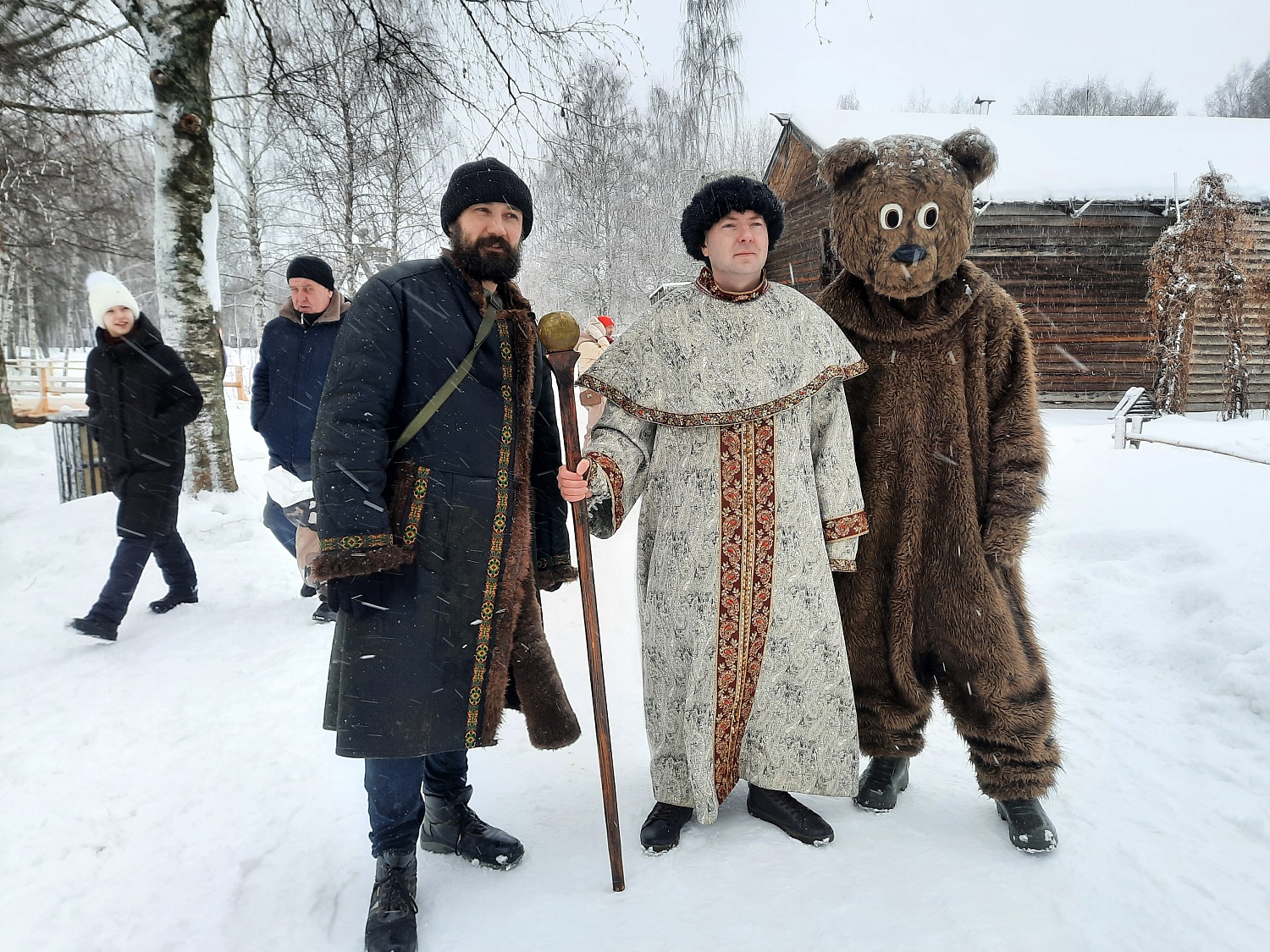 Празднование Масленицы в Костромской Слободе: большой фотоотчёт